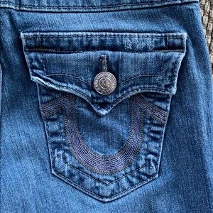 True Religion Stretchy Straight Jeans